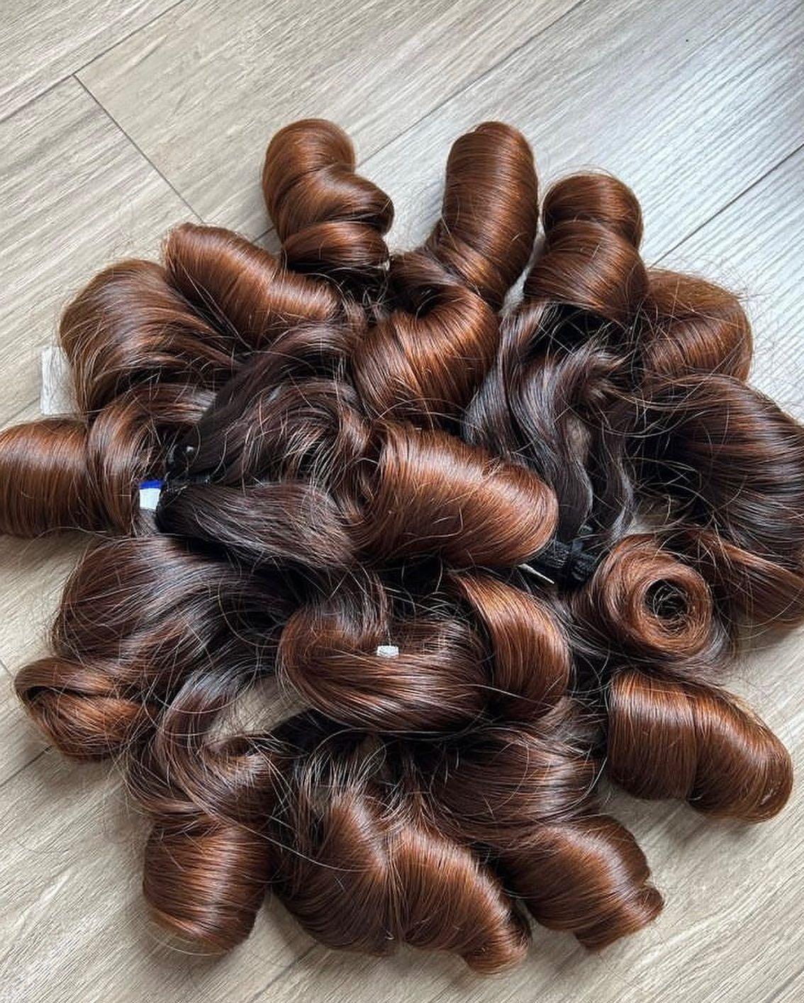 Raw bouncy curls